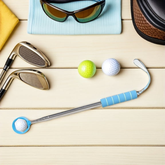 REOFLYUP Golf Ball Grabber with Telescopic Design for Effortless Sky Blue Retrieval