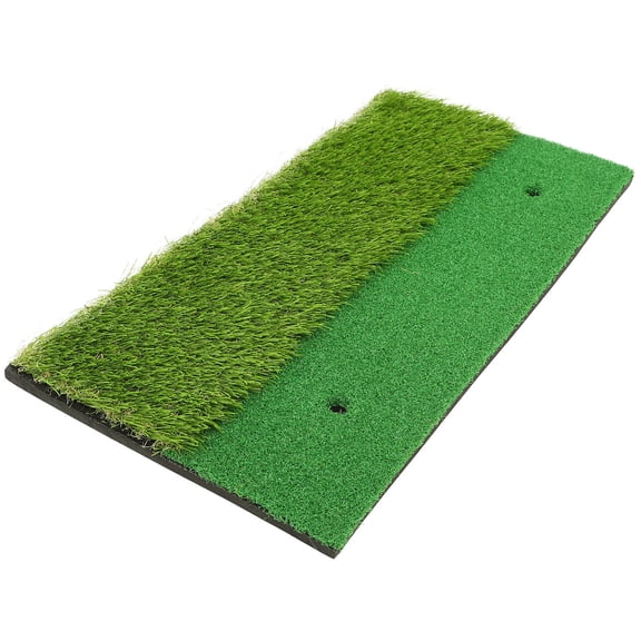 REOFLYUP Green Portable Golf Mat for Driving Iron Shots and Short Game Practice