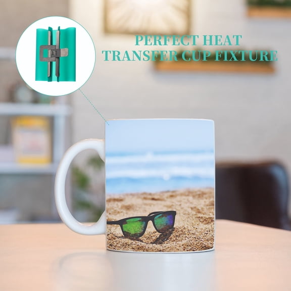 REOFLYUP High Temperature Resistant Silicone Mug Wrap for Printer Cup Holder Applications