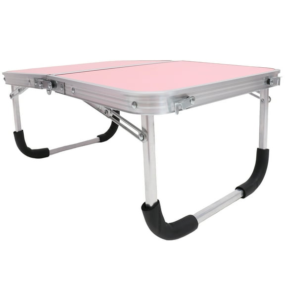 REOFLYUP Metal Folding Small Rectangular Table Portable Load-Bearing Study Desk for Students, 1 Piece