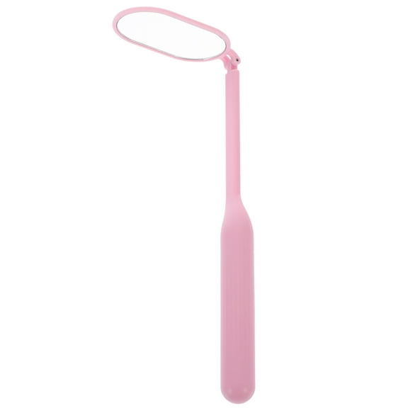 REOFLYUP Mirror for Eyelash Extensions Compact Design Travel Use Pink 1Set