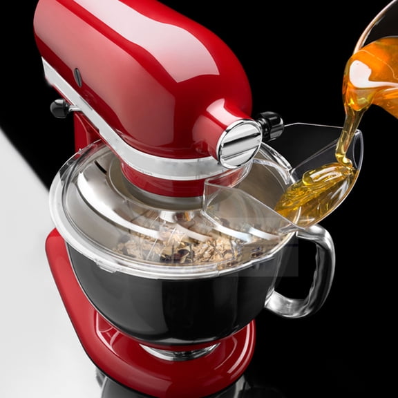 REOFLYUP Mixer Pouring Shield Transparent Anti Splash Guard for Stand Mixer Accessory