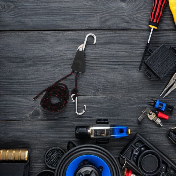 REOFLYUP Multi Color Auto Dent Repair Rope with S Hook for Car Hood Prop and Versatile Vehicle Dent Removal