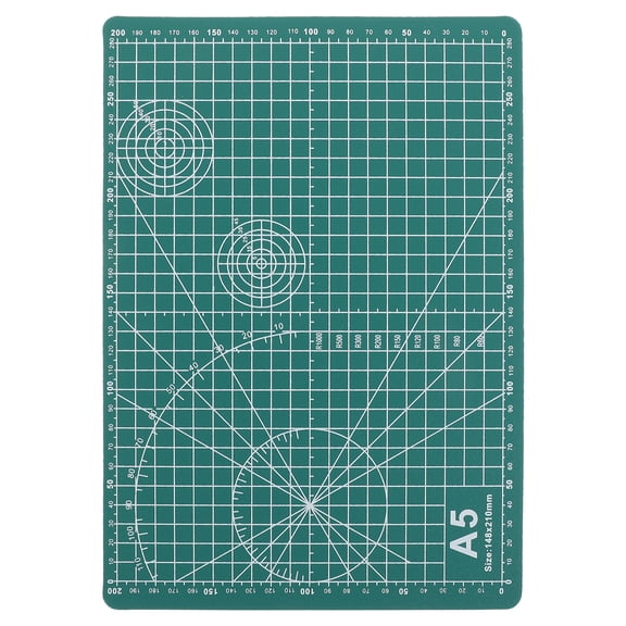 REOFLYUP Multi-Functional Green Craft Cutting Mat with Foldable Design for Projects and Crafts