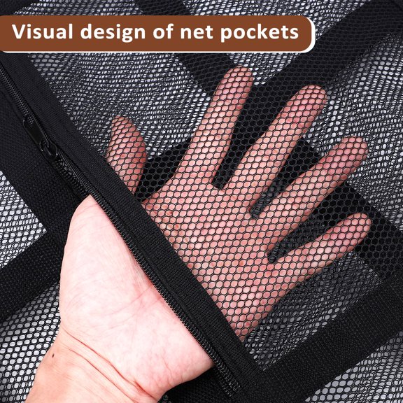 REOFLYUP Multi Functional Black Car Roof Cargo Net for Storage Compatible with Most Cars and Rvs