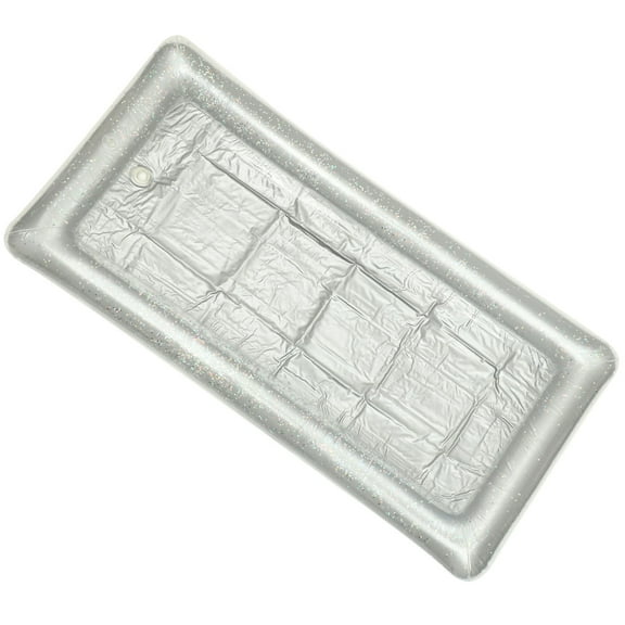 REOFLYUP Multi Functional Inflatable Buffet Cooler Tray Clear Design for Picnic and Party Use