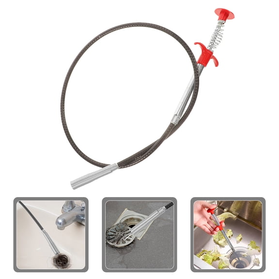 REOFLYUP Multi Use Flexible Grabber Claw Tool for Sink Drain Hair Removal and Pipe Dredging