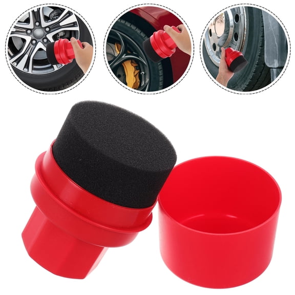 REOFLYUP Multipurpose Car Polishing Pad Sponge Buffing Pad for Enhancing Tire Appearance