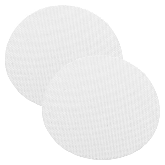 REOFLYUP Pendant Light Barriers 2Pcs White Fabric Round for Home Decoration and Light Diffusion 2.36X2.36X0.04in