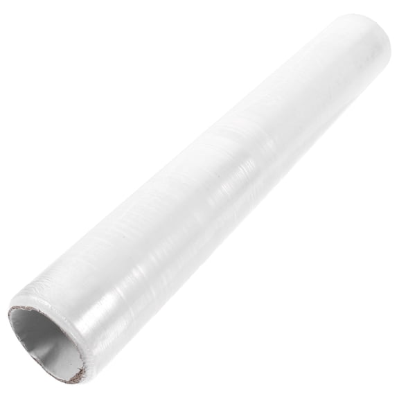REOFLYUP Transparent Plastic Food Wrap Roll, Stretchable PVC Film for Food Storage and Kitchen Use