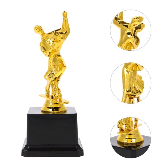 REOFLYUP Plastic Trophies Trophy Award Multi for Dancing Competitions and Events 1Pack