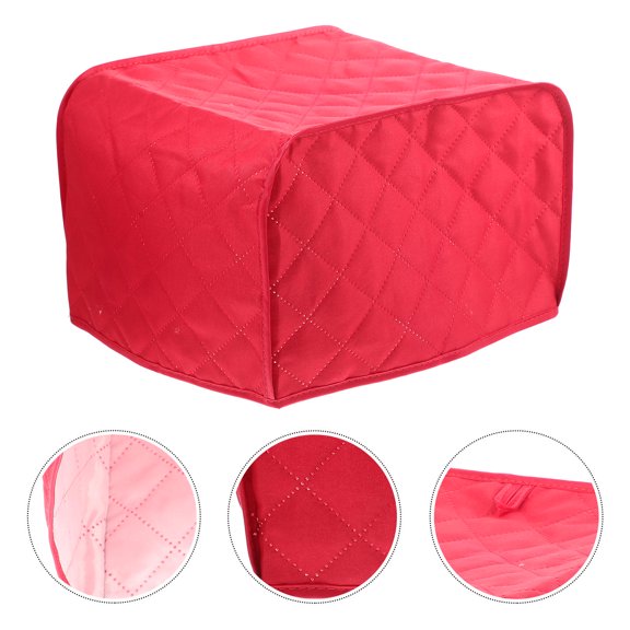 REOFLYUP Red Large Bread Maker Cover, Wear-Resistant Protective Sleeve for Bread Machine, Kitchen Appliance Cover