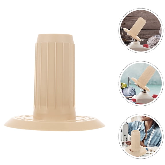 REOFLYUP Reliable Khaki Wool Yarn Winder Bobbin DIY Knitting Mill Accessory for Home