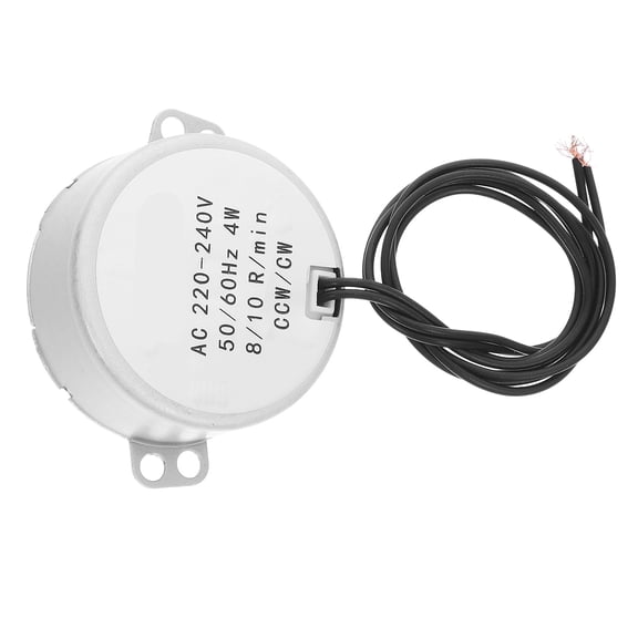 REOFLYUP Replacement Plated Silver Synchronous Motor for Electric Fan and Ventilation with Powerful Torque Output