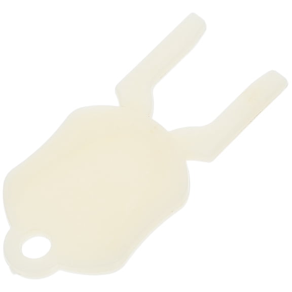 REOFLYUP Reusable White Plastic Soap Dispenser Key for Bathroom Use, Home Decor, and Commercial Repair Tool