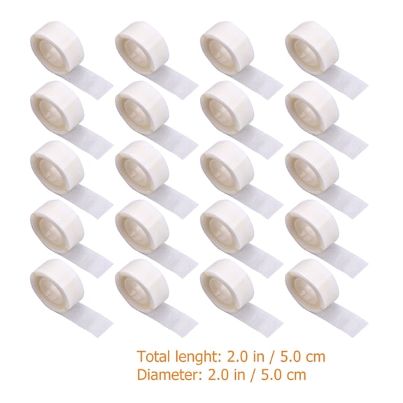 REOFLYUP Round Transparent Dot Sticker for Scrapbook and Party Decoration with No Trace Adhesive