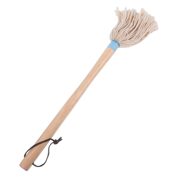 REOFLYUP BBQ Sauce Mop Brush with Wood Handle for Grilling and Barbecue, 1 Set of Basting Brushes