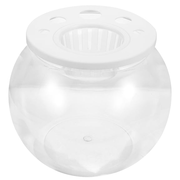 REOFLYUP Small Plastic Fish Tank Clear Desktop Aquarium for Fish and Reptile Breeding