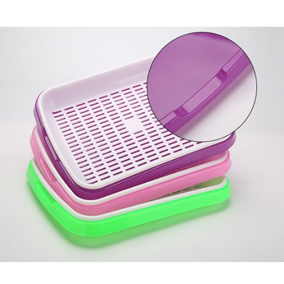 REOFLYUP Green Planting Tray with Dense Holes for Improved Rooting and Ventilation, Ideal for Seed Starting and Growing
