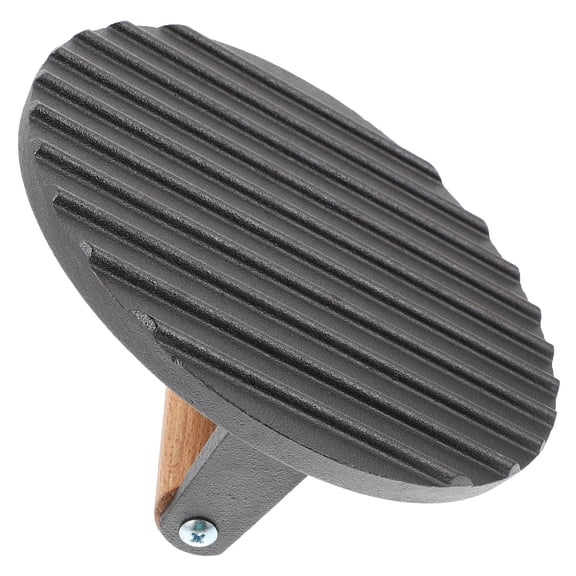 REOFLYUP Steel Meat Press Steak Press Board 1Pack Professional Chefs Cooking