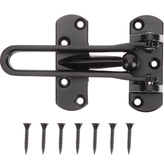 REOFLYUP Zinc Alloy Swing Bar Door Lock for Enhanced Indoor Security, Finish, 1 Set