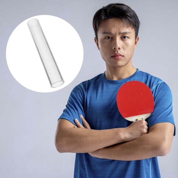 REOFLYUP Rubber Printing Roller Table Tennis Bat Glue Tool White 1Set