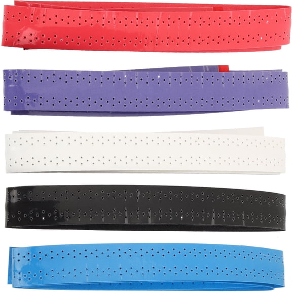 REOFLYUP Tennis Racket Overgrip Wraps 5Pcs Pu Eva Breathable Grip Handle Tape