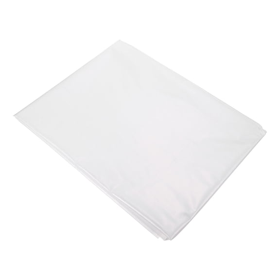 REOFLYUP Clear Heavy Duty Poly Tarp Cover for Outdoor Use Resistant to Wind Rain and Uv