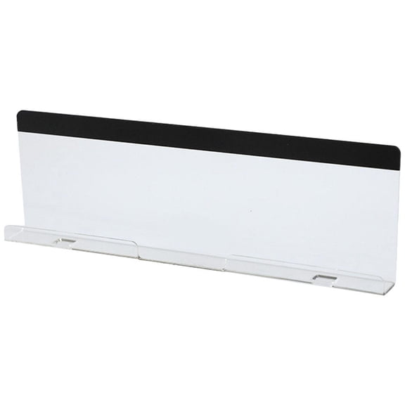REOFLYUP Monitor Message Board Transparent Adhesive Screen Bottom for Clear Memo Notes