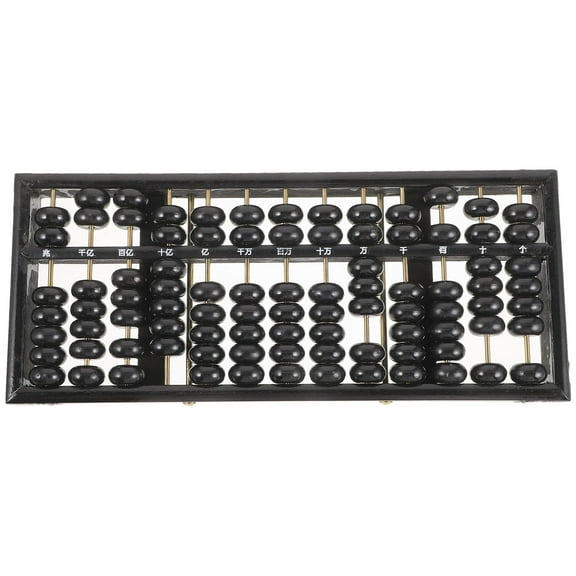 REOFLYUP Vintage Wooden Abacus For Math Rods With Beads Educational Tool For Students Design For Home Office School Use