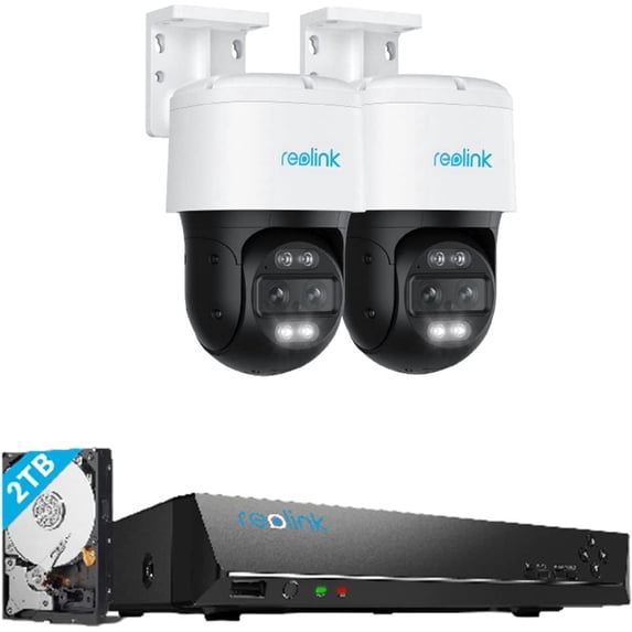 REOLINK 4K PTZ IP PoE Outdoor Security Cameras, Auto Tracking, Human ...