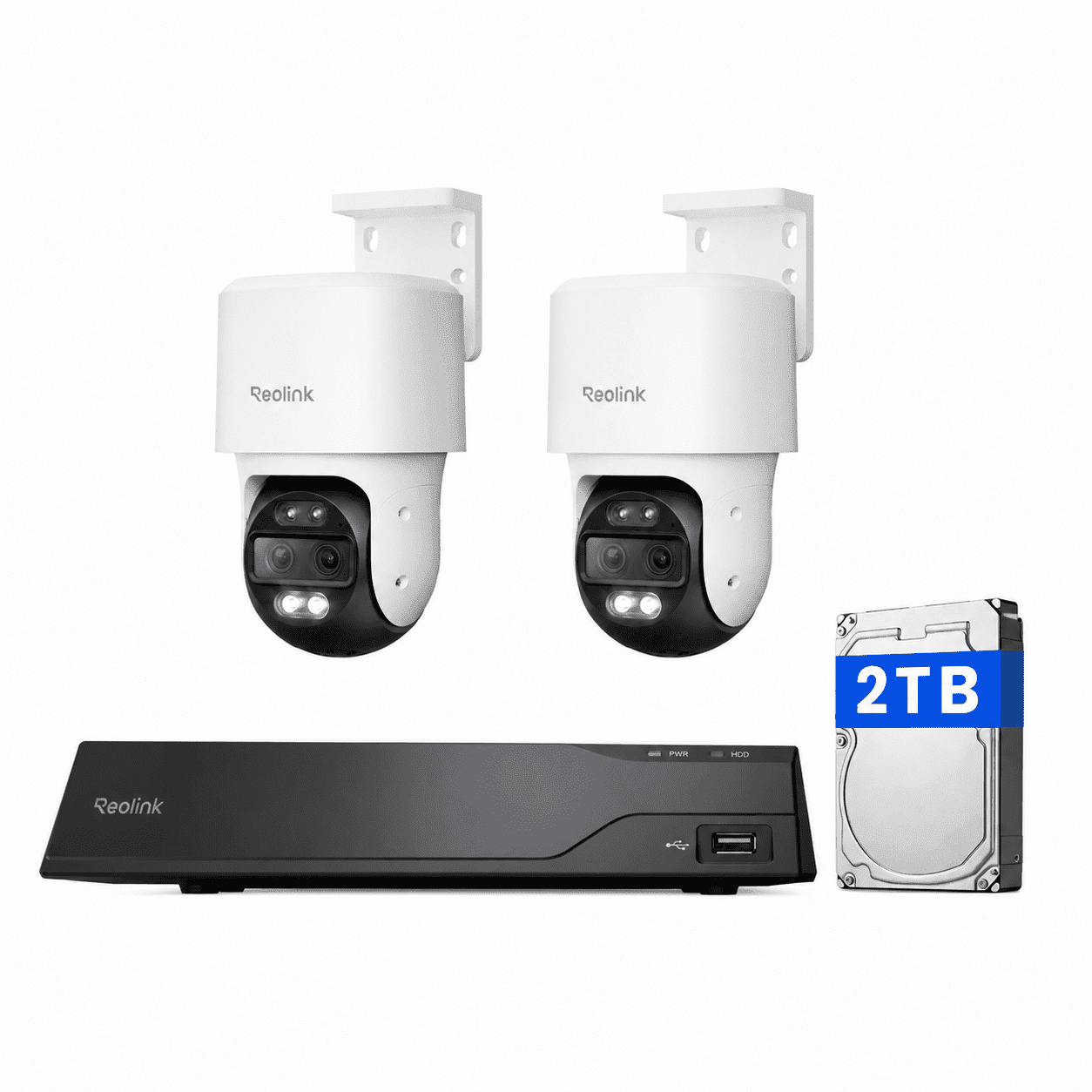 REOLINK 4K PTZ IP PoE Outdoor Security Cameras, Auto Tracking