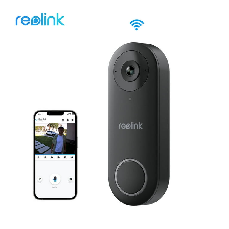 REOLINK Doorbell WiFi Camera - Wired 5MP Outdoor Video Doorbell, 5G WiFi  Security Camera System, Smart Detection Local Storage No Subscription,  Front