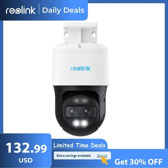 Reolink Trackmix PoE Auto 6X Hybrid Zoom 4K Outdoor CCTV Surveillance Camera