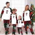 thumbnail image 1 of REORIAFEE Family Christmas Pajama Sets 2 Piece Kids Boys Girls Loungewear Long Sleeve Top and Pant Plaid Soft Lightweight Sleepwear Red 2-10T, 1 of 6
