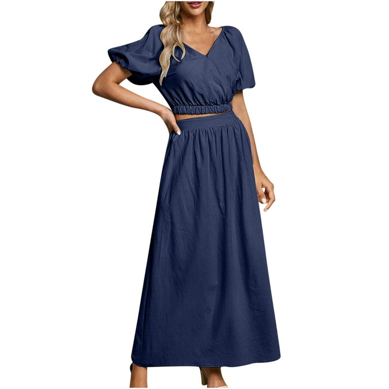 REORIAFEE Graduation Outfit for Women Guest 70s Outfits Women