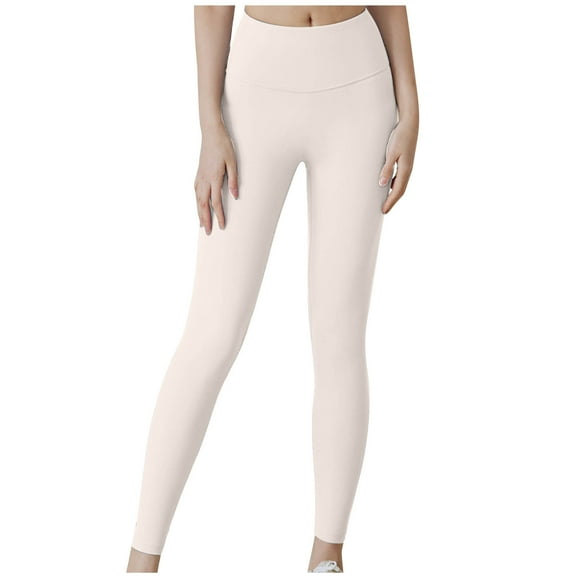 REORIAFEE Gym Shark Leggings for Women High Waisted Scrunch Butt Athletic Leggings Solid Print Yoga Pants Soft Opaque Slim Exercise Pants for Running Workout Elastic Tights White L