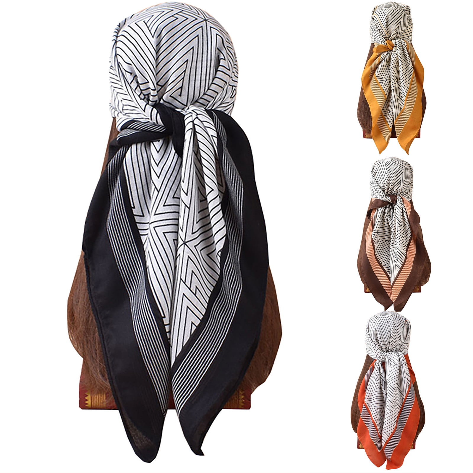 LARGE SQUARE SCARF NIGHT WAITING FOR DAY main image 1