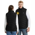 thumbnail image 1 of REORIAFEE Heat Vest Jacket Unisex with 9 Heating Zones Electric Heated Coat Battery Not Included USB Rechargeable Washable Heated Jacket Casual Waistcoat Black S, 1 of 6