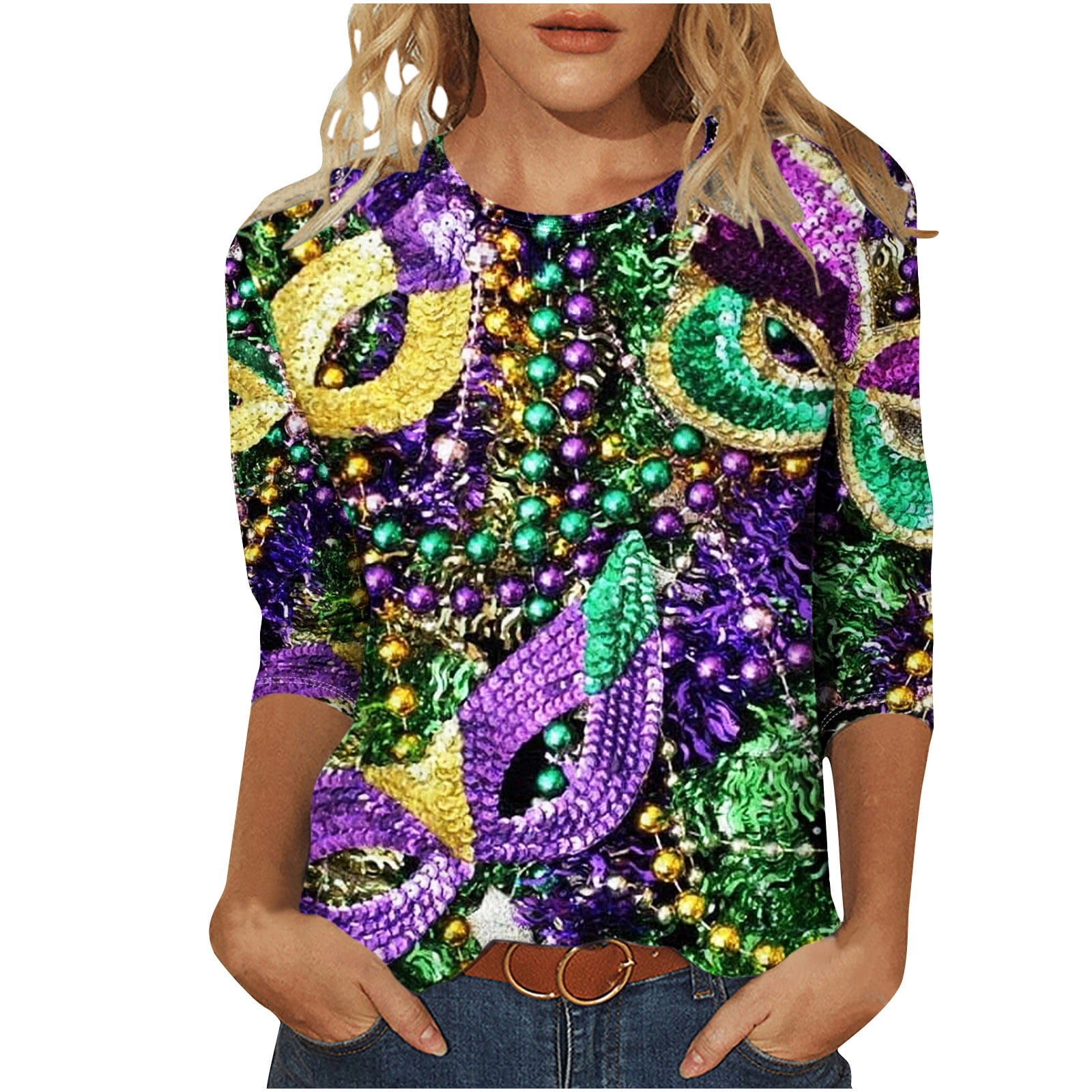 mardi gras throw shirts