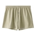 thumbnail image 1 of REORIAFEE Men's Underwear Briefs Striped Cotton Breathable Boxer Briefs Mid-Rise Comfort Elastic Waistband Underwear Men Stretch Boxers Yellow XL, 1 of 4