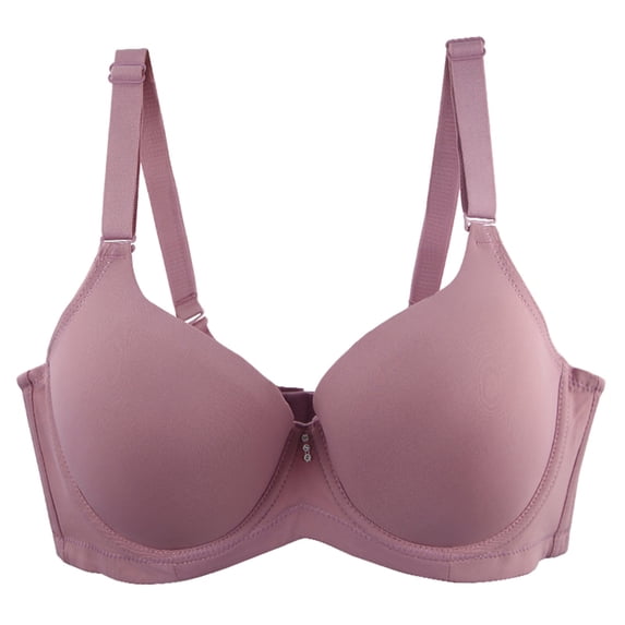 REORIAFEE Seamless Bras for Women Bralette Gathered Lingerie Bras Wireless Bras V Neck Comfy Corset Bra Adjustable Straps Comfortable Breathable Brassiere Anti-Sagging Bra