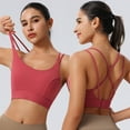 thumbnail image 1 of REORIAFEE Sports Bras for Women Push up Bra Racerback Full Coverage Comfortable Low Impact Bras S-2XL, 1 of 4