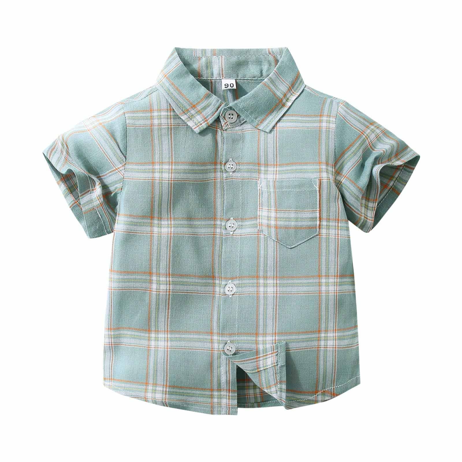 REORIAFEE Summer Toddler Kids Baby Boy Hawaiian Casual Beach Wear