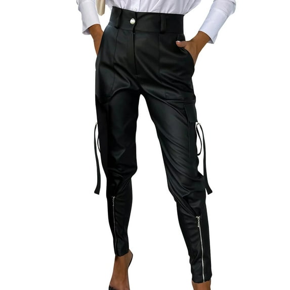 REORIAFEE Track Pants Womens Y2k Baggy Tapered Palazzo Pants Solid Print High Waisted Casual Pants Lightweight Baggy Stretchy Trousers 2024 Trending Fashion Clothing