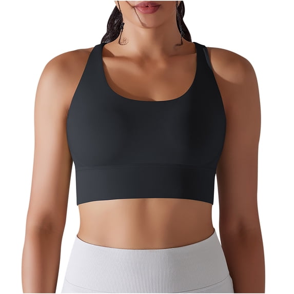 REORIAFEE Womens Ribbed Tank Tops Plus Size Sleeveless Tops Scoop Neck Tanks Quick Dry Crop Shirts Solid Print Pullover Shapewear Wide Strap Vest Summer Going Out Black