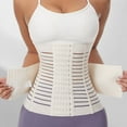 thumbnail image 1 of REORIAFEE Womens Shapewear High Waist Corset Shapewear Butt Lifter Bodysuit High Waist Workout Girdle White L, 1 of 8