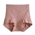 thumbnail image 1 of REORIAFEE Womens Underwear Packs High Waist Cotton Full Coverage Briefs Strech Breathable Panties Soft Comfy Underpants Lingerie Pink XL, 1 of 1