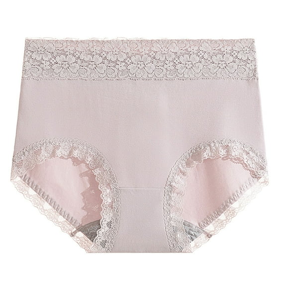 REORIAFEE Womens Underwear Packs Mid Waist Cotton Briefs Strech Breathable Panties Soft Comfy Underpants Lingerie Khaki XXXXL