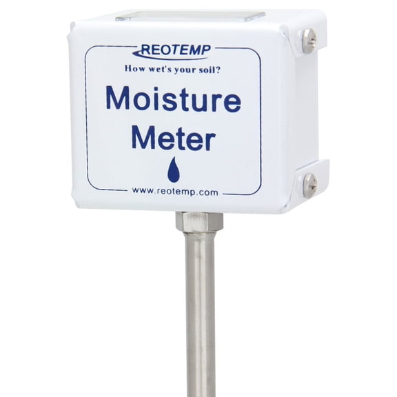 REOTEMP 15 Inch Garden and Compost Moisture Meter, Garden Tool Ideal for Soil, Plant, Farm and Lawn Moisture Testing C38